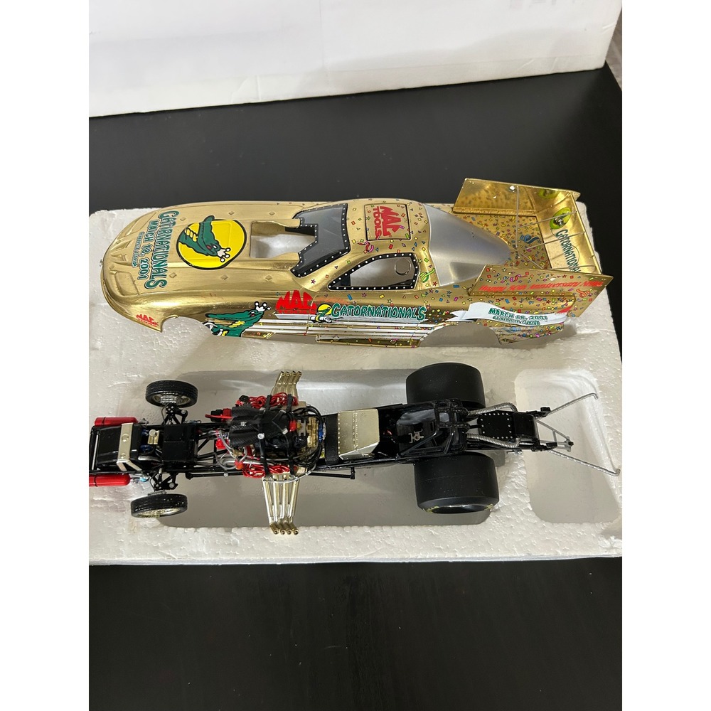 Funny Car Dragster NHRA 50th Anniversary Mac Tools Gatornationals 2001 Mac Tools